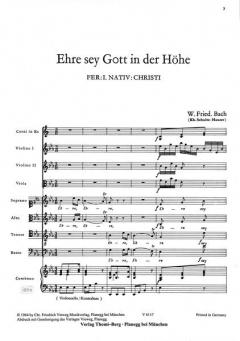 Ehre sey Gott in der Höhe (Wilhelm Friedemann Bach) 