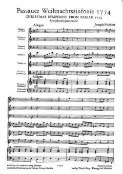 Passauer Weihnachtssinfonie von Joseph Friebert 