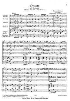 Konzert für Violine, Streichorchester und Cembalo von Tomaso Giovanni Albinoni im Alle Noten Shop kaufen (Partitur)