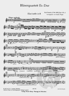Bläserquartett Es-Dur op. 8 Nr. 2 (Carl Stamitz) 