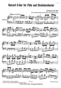 Konzert für Flöte und Streichorchester von Carl Stamitz im Alle Noten Shop kaufen