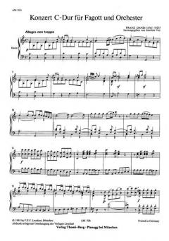 Konzert für Fagott und Orchester (Franz Danzi) 
