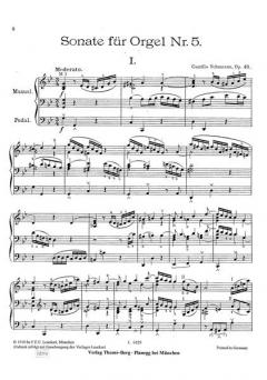 Sonate Nr. 5 von Camillo Schumann 