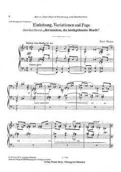 Einleitung, Variationen und Fuge von Karl Hoyer 