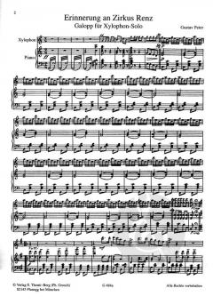 Erinnerung an Zirkus Renz von Gustav Peter 