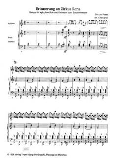 Erinnerung an Zirkus Renz von Gustav Peter 