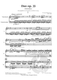 Duo (Serenata) von Ermanno Wolf-Ferrari 