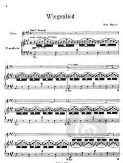 Wiegenlied von Richard Strauss 