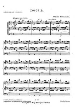 Toccata über den Choral 'Ein feste Burg ist unser Gott' von Wilhelm Middelschulte 