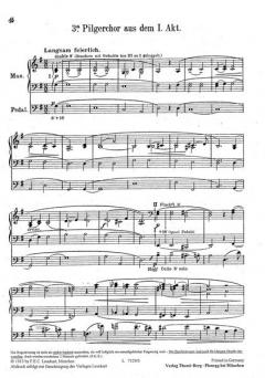 Richard Wagner Album Nr. 3-5: Tannhäuser von Sigfrid Karg-Elert 