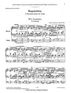 Bagatellen von Paul Gerhardt 