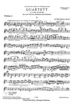 Quartett von Ermanno Wolf-Ferrari 
