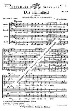 Das Heimatlied (Bedrich Smetana) 