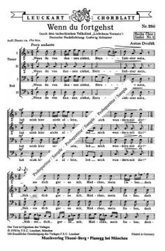 Sechs Chorlieder (Antonín Dvorák) 