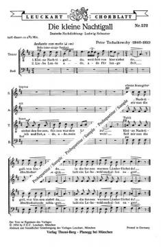 Die kleine Nachtigall (Pjotr Iljitsch Tschaikowski) 