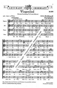 Vier Lieder (Antonín Dvorák) 