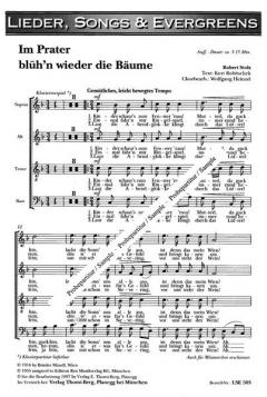 Im Prater blühn wieder die Bäume (Robert Stolz) 