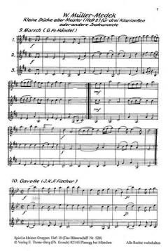 Kleine Stücke alter Meister von Willy Müller-Medek 