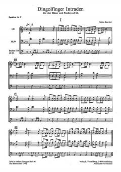 Dingolfinger Intraden (Heinz Benker) 