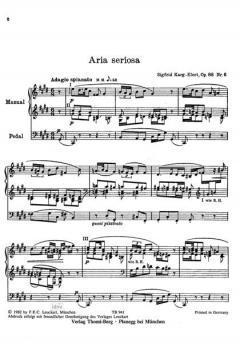 Zehn charakteristische Tonstücke, Heft 2 von Sigfrid Karg-Elert 