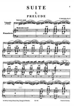 Suite op. 16 von Camille Saint-Saëns 