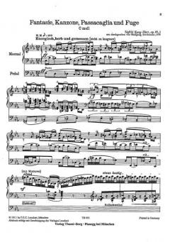 Zweite sinfonische Kanzone von Sigfrid Karg-Elert 