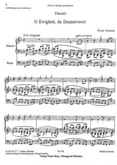 Vier kleine Choralvorspiele von Franz Schmidt 