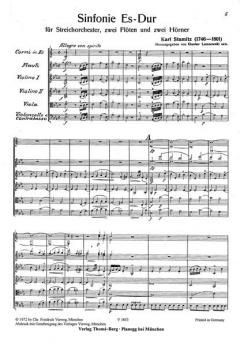 Sinfonie von Carl Stamitz 