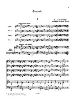 Konzert von Leonardo Leo 