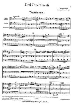 Drei Divertimenti (Joseph Haydn) 