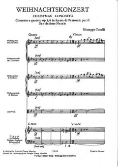 Weihnachtskonzert (Giuseppe Torelli) 