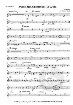 S'Isch Äbe-Ne-Mönsch Uf Ärde (The Lonely Maid) 