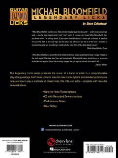 Mike Bloomfield Legendary Licks von Michael Bloomfield 