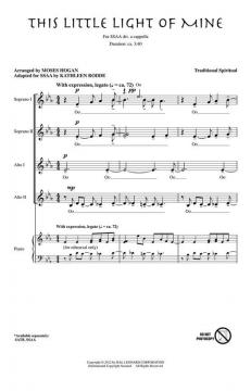 This Little Light Of Mine (Moses Hogan) 