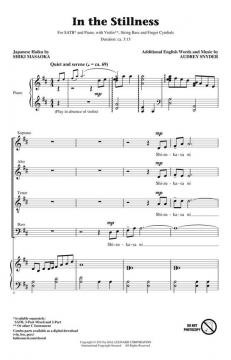 In The Stillness von Audrey Snyder (Download) 