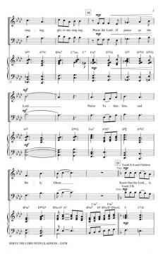 Serve The Lord With Gladness (Rollo Dilworth) 