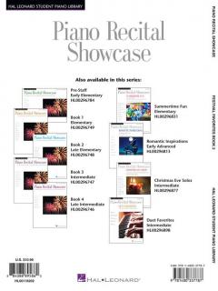 Piano Recital Showcase - Festival Favorites Book 2 