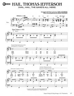 Super Songs And Sing-Alongs: Us Presidents (John Jacobson) 