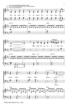 Crown Him Lord Of All (with All Hail The Power Of Jesus' Name) (Robert Sterling) 