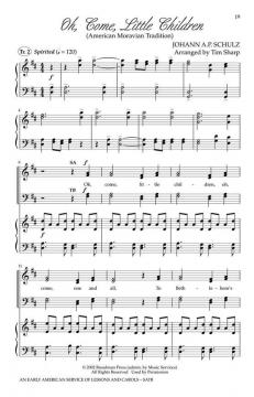 An Early American Service Of Lessons And Carols 