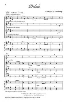 An Early American Service Of Lessons And Carols 