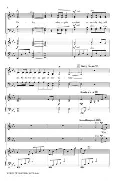 Words Of Lincoln (Chorus Of The Union) (John Purifoy) 