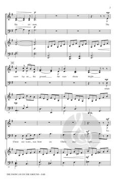 The Snow Lay On The Ground (Venite Adoremus Dominum) (John Purifoy) 