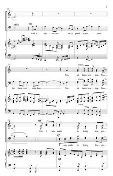 I Was Made To Bring You Glory 