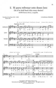 Four Spanish Sonnets (including Amor De Mi Alma) 