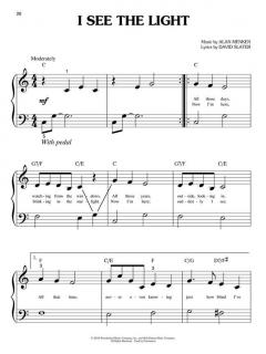 Tangled (Big Note Piano) von Alan Menken 