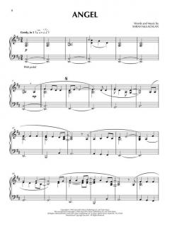 Sarah McLachlan for Piano Solo 