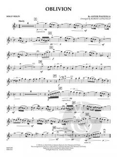 Oblivion von Astor Piazzolla 