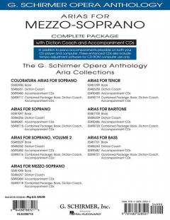 Arias For Mezzo-Soprano 