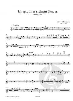 Ich sprach in meinem Herzen BuxWV 49 (Dietrich Buxtehude) 